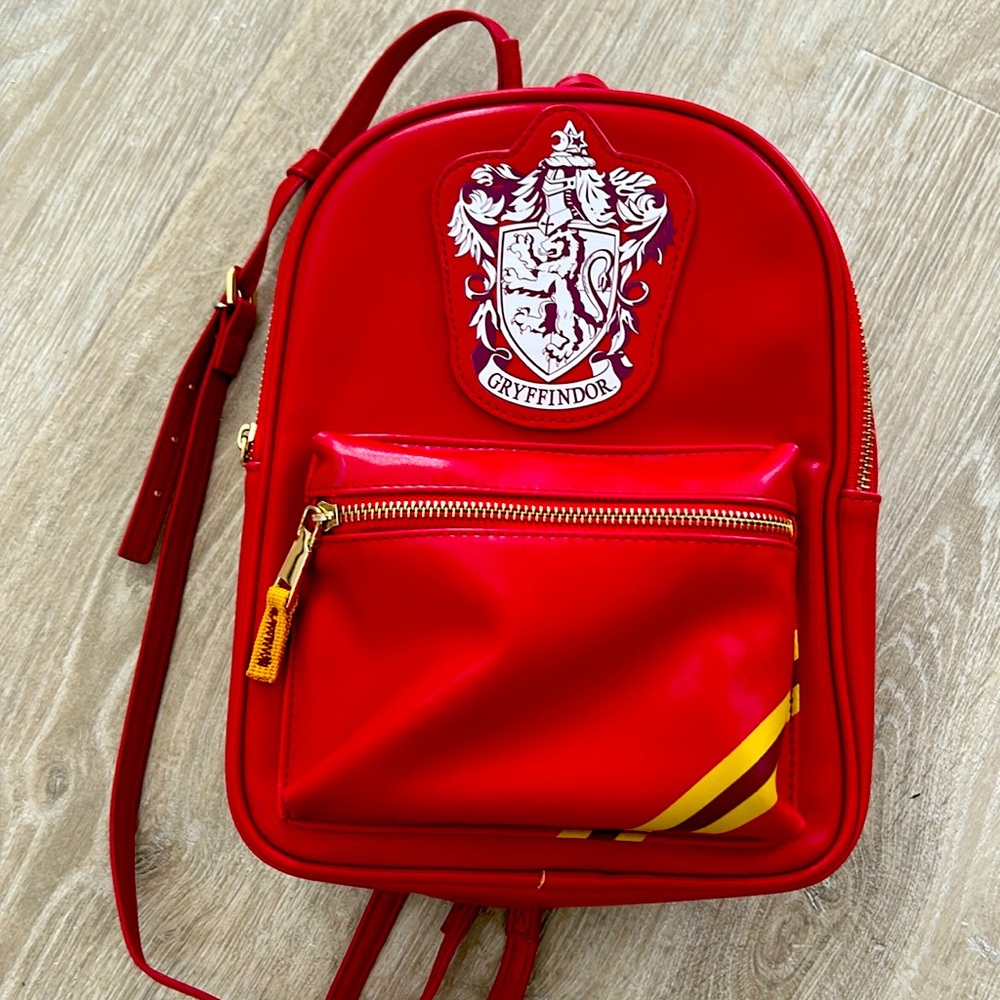 Gryffindor red backpack